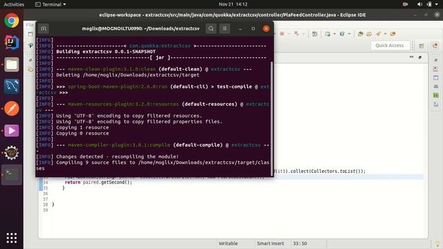 Spring Boot Export Data to CSV @Spring-boot #jpa #csv #java #Dumping data from MYSQL to csv part-2 смотреть онлайн