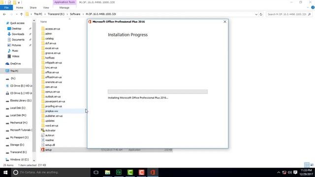 Microsoft Excel 00(A1) MS office 2016 Installation Guide смотреть онлайн