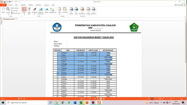 Cara Input Data PDF ke Excel tanpa Copy Paste смотреть онлайн