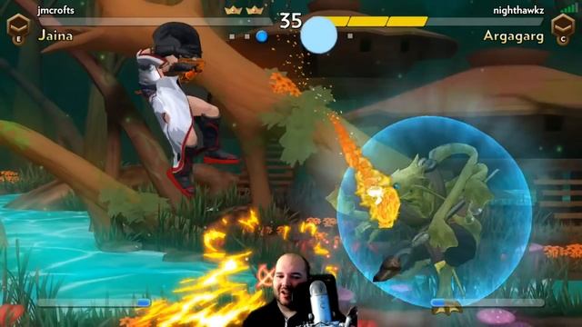I have become OBSESSED with Fantasy Strike!! Super fun, easy to learn fighting game! смотреть онлайн