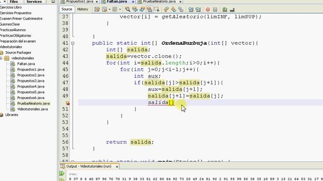 Ejercicio de Arrays, vectores o matrices unidimensionales en Java смотреть онлайн