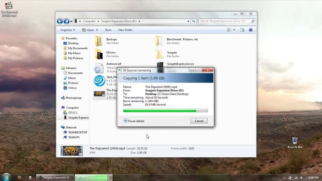 Seagate Expansion 1TB External Hard Drive Review And Benchmark смотреть онлайн