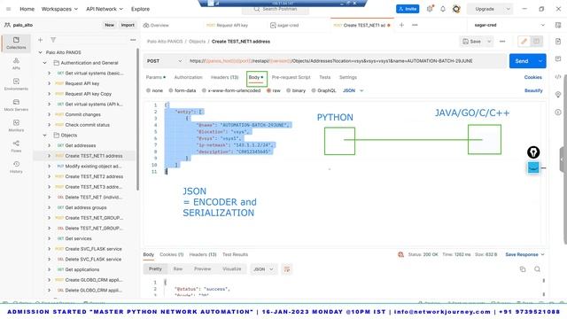 Workshop#2 | Master Python Network Automation | Instructor-led Batch Starting 16-Jan-2023 Mon-Thur смотреть онлайн
