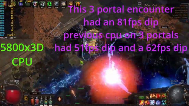 5600x vs 5800x3D Path of Exile RTX 3080 смотреть онлайн