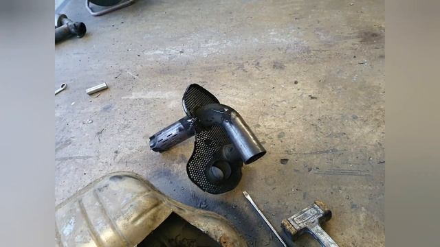 Mercedes W204 250d Straight Pipe Sound