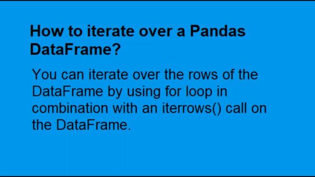 Python Pandas interview questions and answers 2022 смотреть онлайн