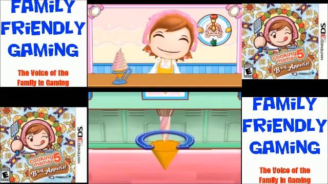 Cooking Mama 5 Bon Appetit Soft Serve Ice Cream смотреть онлайн