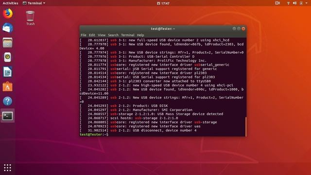 VTOP Ubuntu USB RS232 Adapter User Guidance смотреть онлайн