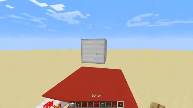 How to make a Magic Button in Minecraft! [Hidden Redstone] смотреть онлайн