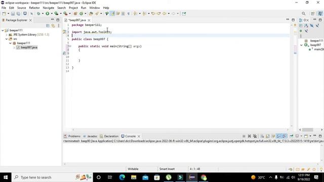 how to produce beep sound in java in eclipse | beep in eclipse смотреть онлайн
