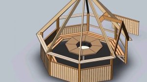 гриль домик своими руками чертежи
