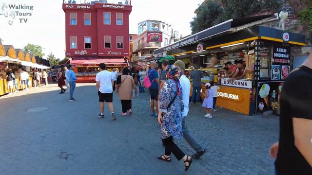 Istanbul Ortaköy Walking Tour 4K UHD 50fps | Turkey Istanbul 2022 смотреть онлайн