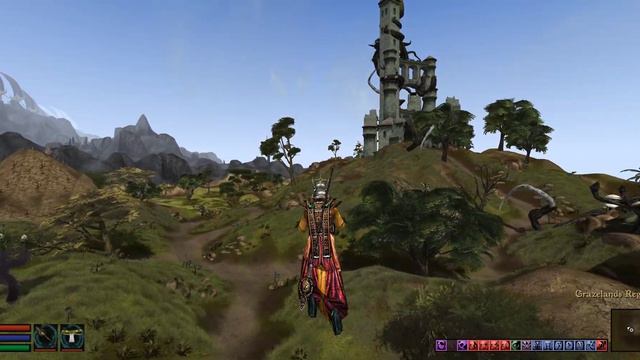 Chilling around Grazelands 1 -- The Elder Scrolls III: Morrowind -- OpenMW 0.47 w/ 400+ Mods смотреть онлайн