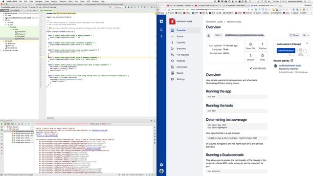 COMP 372/417: How to work on a Bitbucket Scala project using IntelliJ IDEA смотреть онлайн