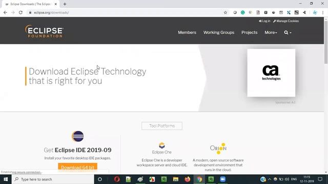 Core Java - Part 4 - Downloading, Installing and Launching Eclipse IDE смотреть онлайн