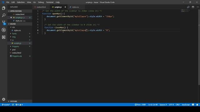 Верстка сайта мебели (часть 1). CSS и JS смотреть онлайн