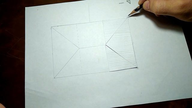 Шатровая(вальмовая) крыша, минимум отходов! Только для профнастила! смотреть онлайн