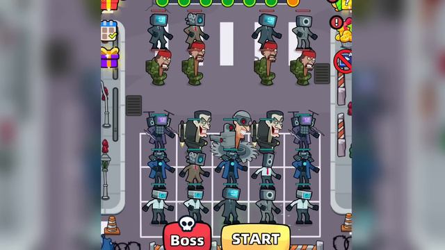 Merge War: Skibydy Vs Kamera Gameplay 2 - Merge War: Monster Vs Cyberman Merge Fight Max Level Game