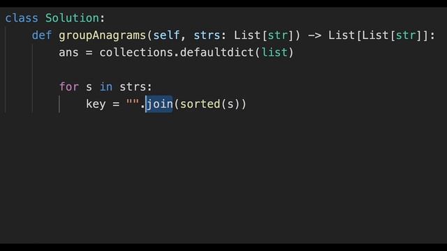 Group Anagrams - LeetCode #49 with Python programming смотреть онлайн