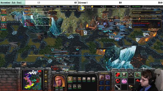 Warcraft 3 Reforged: Warhammer ToC | Norscan Warriors Invade [#23] смотреть онлайн