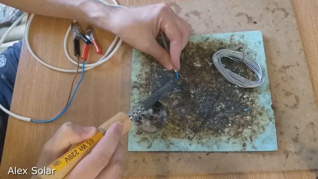 Солнечная батарея для автомобиля 12 вольт. Измеряю ток. смотреть онлайн