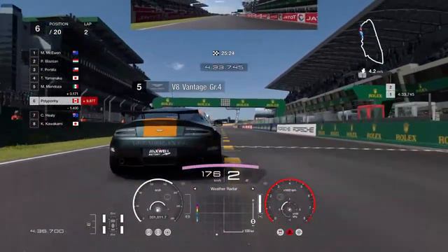 Gran Turismo 7 -- Sauber Mercedes at LeMans WT700. смотреть онлайн