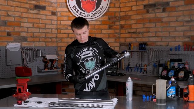 Переборка нерегулируемой вилки от KAYO K1 смотреть онлайн