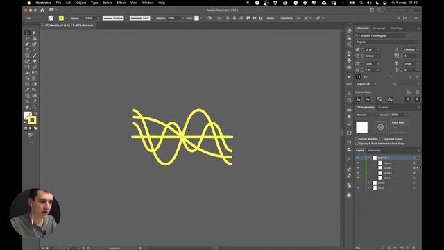 Айдентика для музыкального проекта / Часть 1 / Дизайн Стрим смотреть онлайн