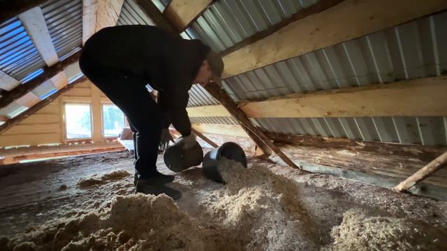 WINTER is coming! Alone in the TAIGA cabin, picking mushrooms, preparing the cabin for winter смотреть онлайн