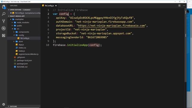 React, Redux & Firebase App Tutorial #15 - Creating a Firebase Project смотреть онлайн