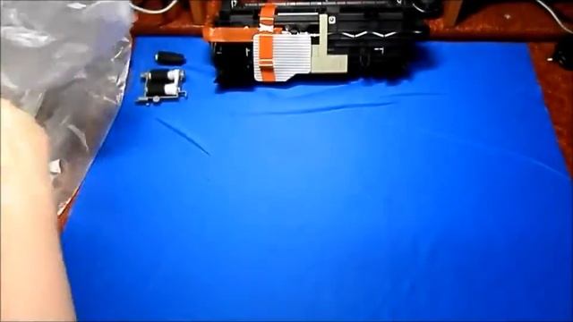 Kyocera FS-2100DN - распаковка ремкоплекта MK-3100 для принтера. смотреть онлайн