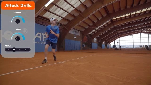 Slinger Bag Attack Drill: Approach Shots (Intermediate) смотреть онлайн