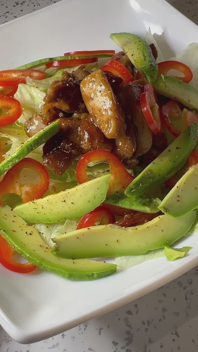 Теплый салат