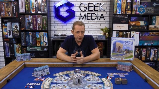 ПАРИЖ - ОБЗОР настольной игры Paris от Geek Media смотреть онлайн