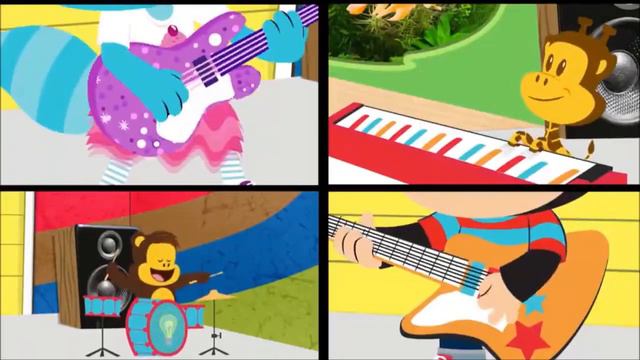 Phineas and ferb and Julius Jr Garage Band Having A Good Time Music Video смотреть онлайн