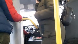 Поездка на 35 маршруте ( бывший 105) в городе Воронеже.