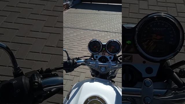 Хонда сб400,запуск на холодную и работа двигателя. смотреть онлайн