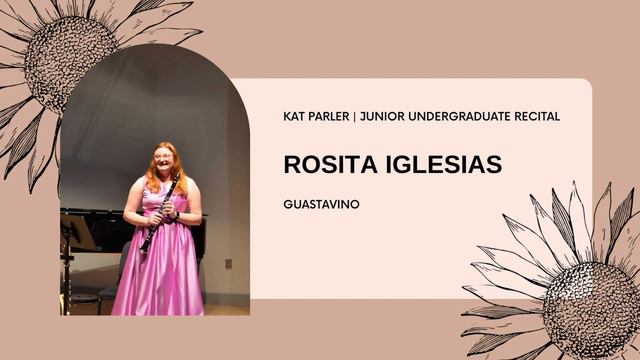 Rosita Iglesias for Clarinet and Piano смотреть онлайн