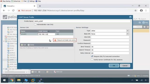 Palo Alto Lesson: 9.8 Lab: User-ID смотреть онлайн