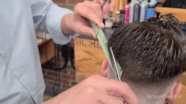 MUST SEE PERFECT POMPADOUR WITH BEAUTIFUL LOW FADE!!! смотреть онлайн