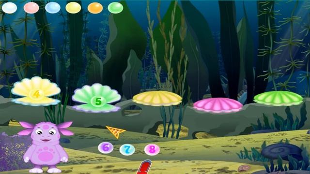 Лунтик учит цифры часть 3