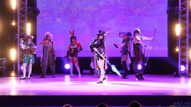 Розария, Люмин, Бэйдоу, Кэцин, Лиза, Рэйзор, Венти, Ху Тао – Genshin Impact - Aki no Yume 2021 смотреть онлайн