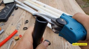 Странный я, купил Аккумуляторный сучкорез. Режет трубы, но с нюансами (сантехникам и дачникам)