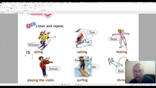 Английский язык 4 класс Spotlight 4 стр. 14