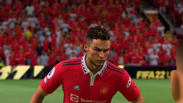 Cristiano Ronaldo Noodle Hair Facemod For FIFA22 PC (FIFA22 Mod)