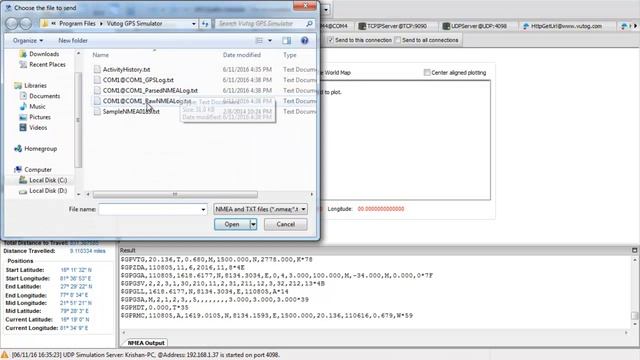 NMEA or RAW Data sending & receiving through Unlimited Serial Port смотреть онлайн