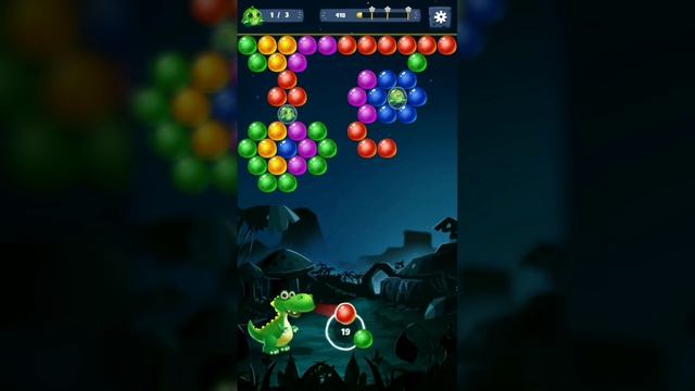Primitive Bubble Gameplay Part-1 first 15 levels Complete by YaHruDv смотреть онлайн