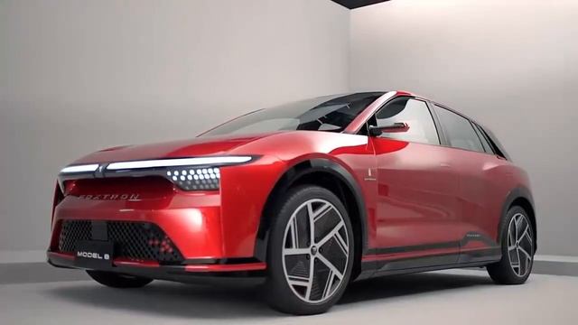 Foxconn's Model B electric hatchback, Model C electric SUV and Model V electric pickup смотреть онлайн