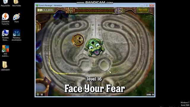 Zuma`s Revenge : All levels in stage 2 ( edit mode ) смотреть онлайн