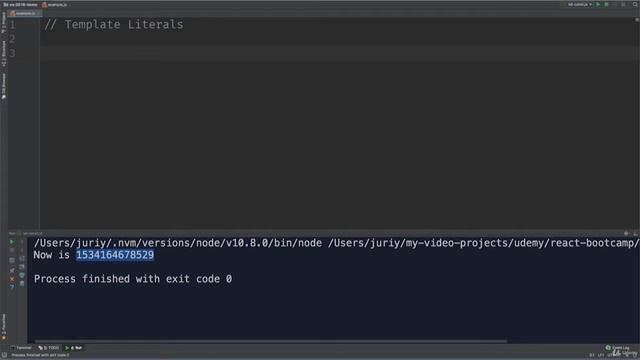 015 Шаблонные строки template strings смотреть онлайн